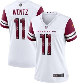 Women's Carson Wentz White Washington Commanders Game Jersey