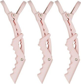 No Slip Crocodile Clip 3pc - Blush