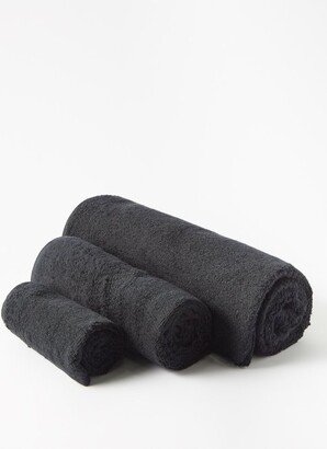 Set Of Three Organic-cotton Towels-AA