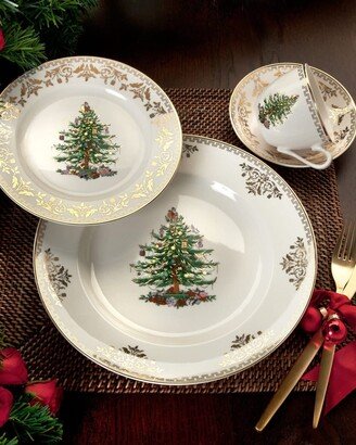 Christmas Tree 4-Piece Place Setting