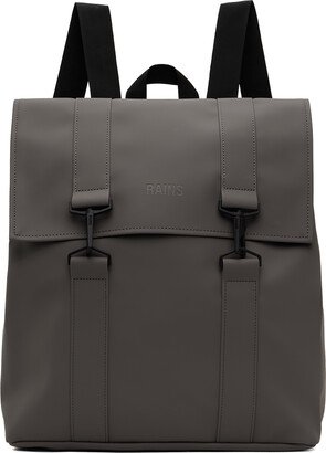 Gray MSN Backpack