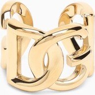 gold logo brass ring