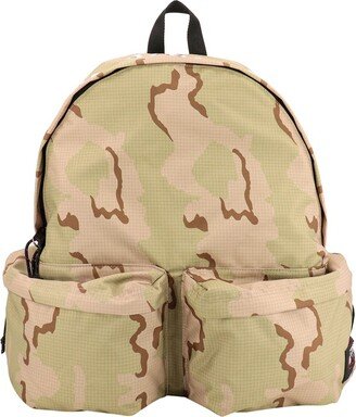 X Undercover Camouflage Printed Zipped Backpack