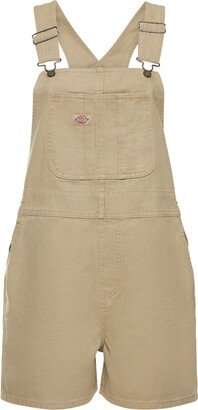 Duck classic canvas short overalls