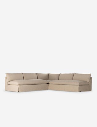 Lulu and Georgia Decima Slipcover Sectional Sofa