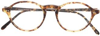 Maxson round frame glasses