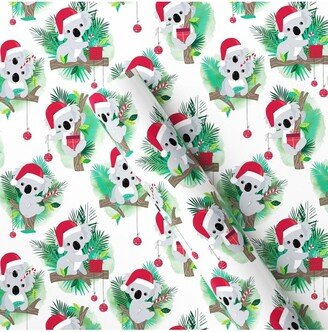 50 sq ft Koalas Christmas Gift Wrap White - Wondershop™