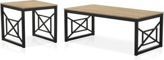 2pc Daxton Coffee and End Table Set - miBasics