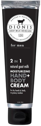 Hand Body Goat Milk Cream, Men, 3.3 oz