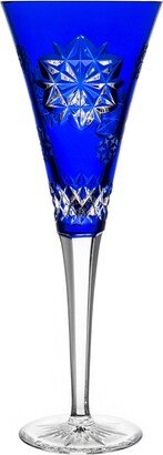 Waterford - Snowflake Wishes 2017 Friendship' Blue Champagne Flute