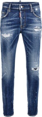 Super Twinky Logo Patch Skinny Jeans