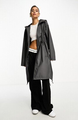 Longline Hooded Rain Jacket