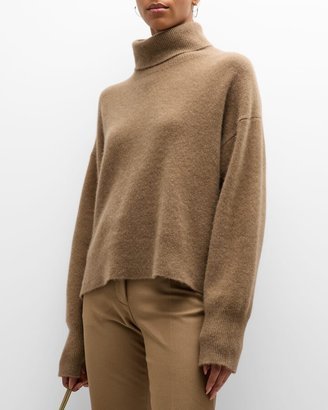 Turtleneck Brushed Cashmere Sweater