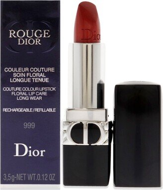 Rouge Couture Lipstick Metallic - 999 Red by for Women - 0.12 oz Lipstick (Refillable)