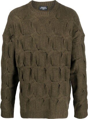 Gilson cable-knit jumper