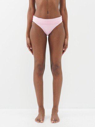 Fold Over Ribbed Bikini Briefs