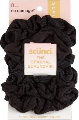 Everyday & Active No Damage Large Interlock Twister Hair Tie Scrunchies - 8pk