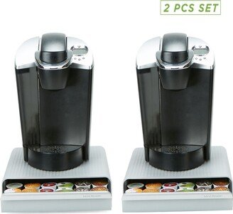2 Pack K-Cup Single Serve Coffee Pod Storage