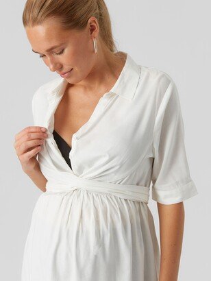 Mamalicious Eline Belted Maternity & Nursing Top