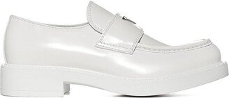 Logo Plaque Slip-On Loafers-AR