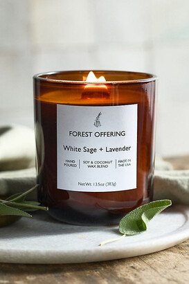 Forest Offering Candle, White Sage + Lavender