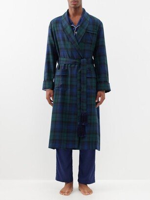 Tartan Wool Robe