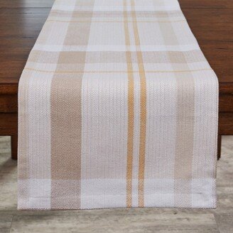 Sunflower Plaid Table Runner 15 x 54