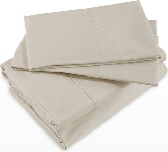 Nuvola Percale 600 Thread Count Queen Sheet Set