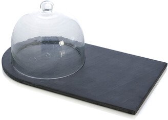 Piedmont Slate Cheese Board With Cloche