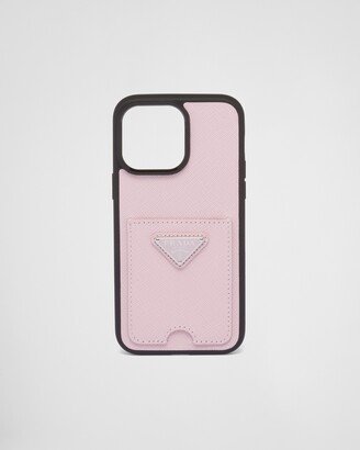 Saffiano Leather Cover For Iphone 14 Pro Max