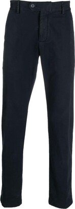 Boggi Milano Straight-Leg Cotton Trousers