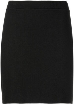 High-Waisted Bodycon Mini Skirt