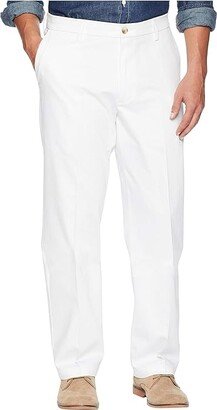 Classic Fit Signature Khaki Lux Cotton Stretch Pants D3 (Paper White) Men's Casual Pants