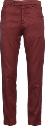 Pants Brick Red