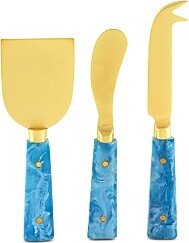 3-Piece Cheese Set with Resin Handles