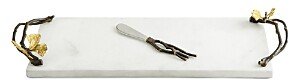 Butterfly Ginkgo Small Cheese Board with Knife-AA