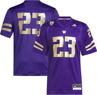 Men's #23 Purple Washington Huskies 2023 Premier Jersey