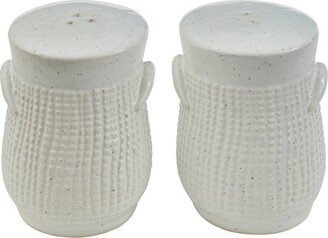 Park Designs Potter’s Stone Salt And Pepper Set