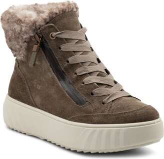 Mikayla Faux Fur Lined Lace-Up Boot