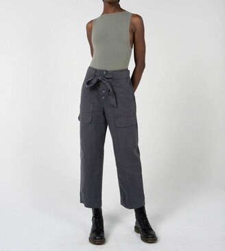 Unpublished Mia Utility Pant In Blue Note