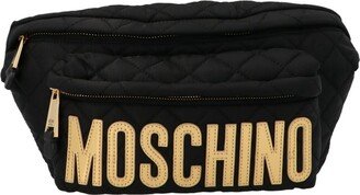 Logo Patch Quilted Bumbag