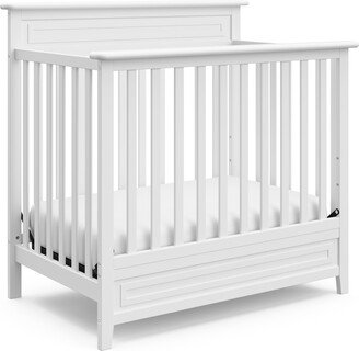 Storkcraft Petal 4-in-1 Convertible Mini Crib with Bonus Mattress