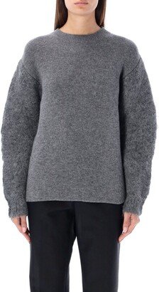 Crewneck Long-Sleeved Jumper-AR