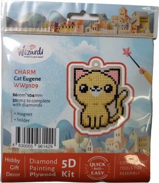 Crafting Spark Cat Eugene WWP109 Diamond Painting on Plywood Kit