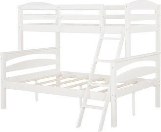 Avenue Greene Randall Kids' Twin-over-Full Wood Bunk Bed Frame