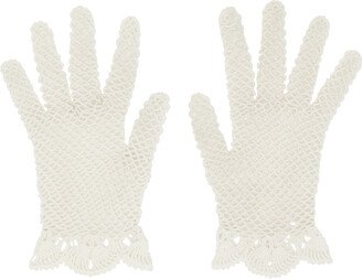 White Constantin Gloves