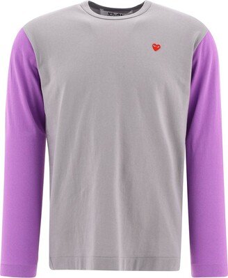 Heart Patch Long-Sleeved T-Shirt