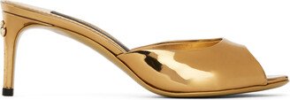 Gold Keira Mules