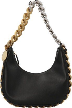 Frayme Chain Embellished Shoulder Bag