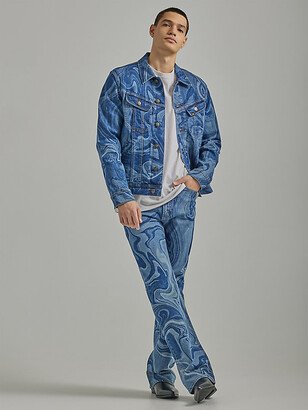 Mens Heritaged High Rise Bootcut Jeans